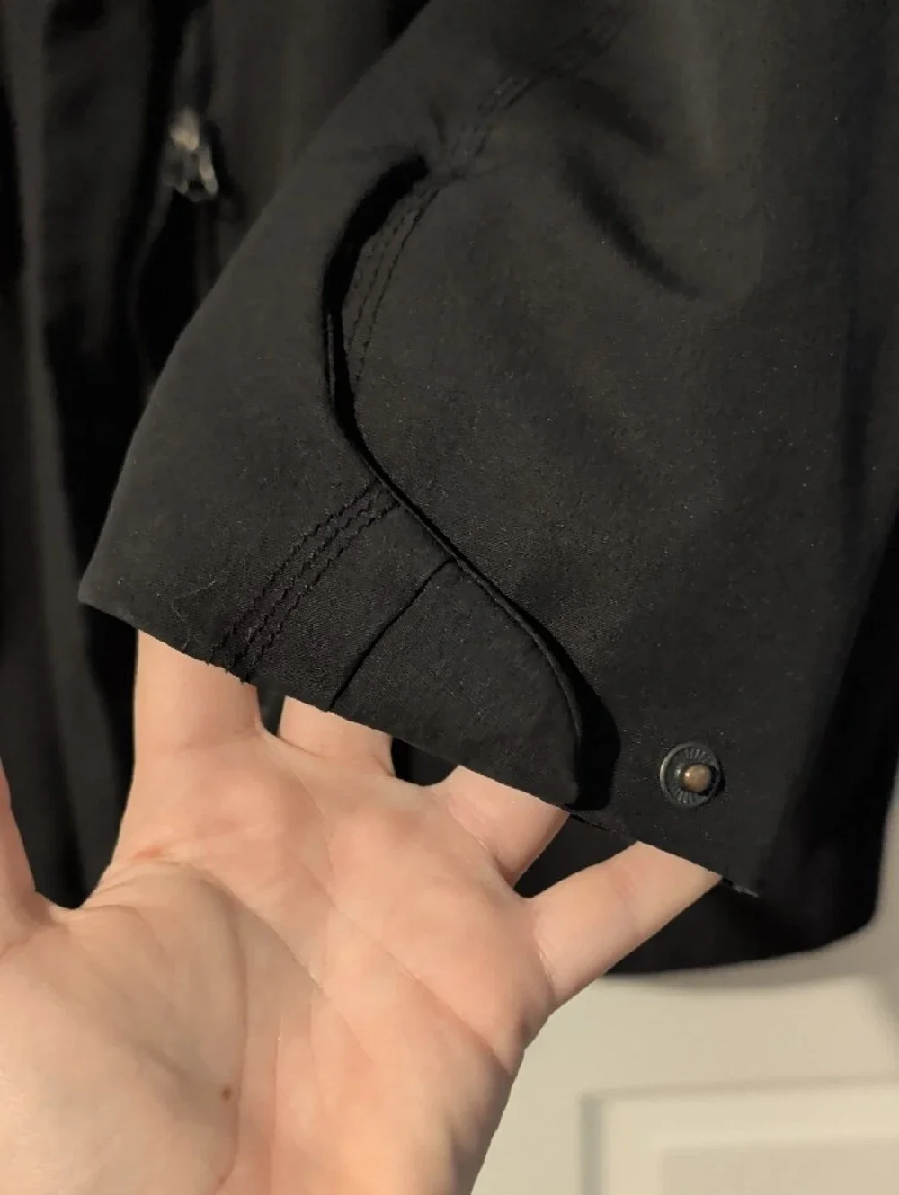 Classic Black Women's Coat, North End Ladies Size Large